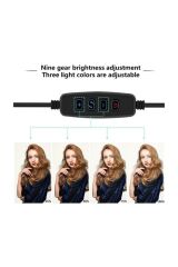 Rıng Fıll Lıght Led  Halka Işık 24w 5500k Tripod Ile Bluethoot kumanda