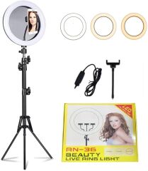 RENKSAN 13 İnç Ring Fill Light Led Işık Youtuber-Tiktoker-Makyaj