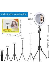 RENKSAN 13 İnç Ring Fill Light Led Işık Youtuber-Tiktoker-Makyaj