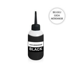 CANON/HP Uyumlu 100 ML. Muadil Siyah Gıda Mürekkep