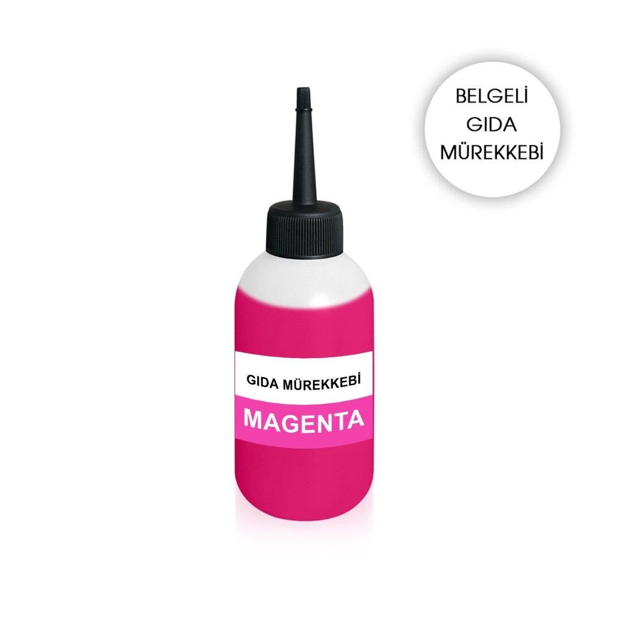 CANON/HP Uyumlu 100 ML. Muadil Kırmızı Gıda Mürekkep