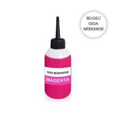 CANON/HP Uyumlu 100 ML. Muadil Kırmızı Gıda Mürekkep