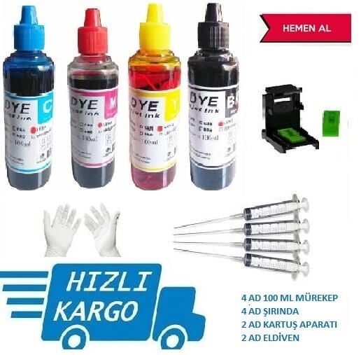 CANON PG540-CL541-MG2150 MG2250 MG3150 Dolum Seti