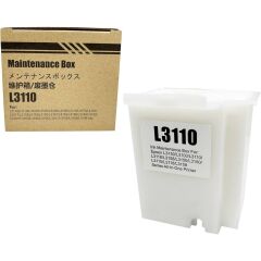 KUTULU Epson Ecotank L3150/L3151/L3156/L3160 Yazıcı Uyumlu Muadil Atık Kutusu Padli