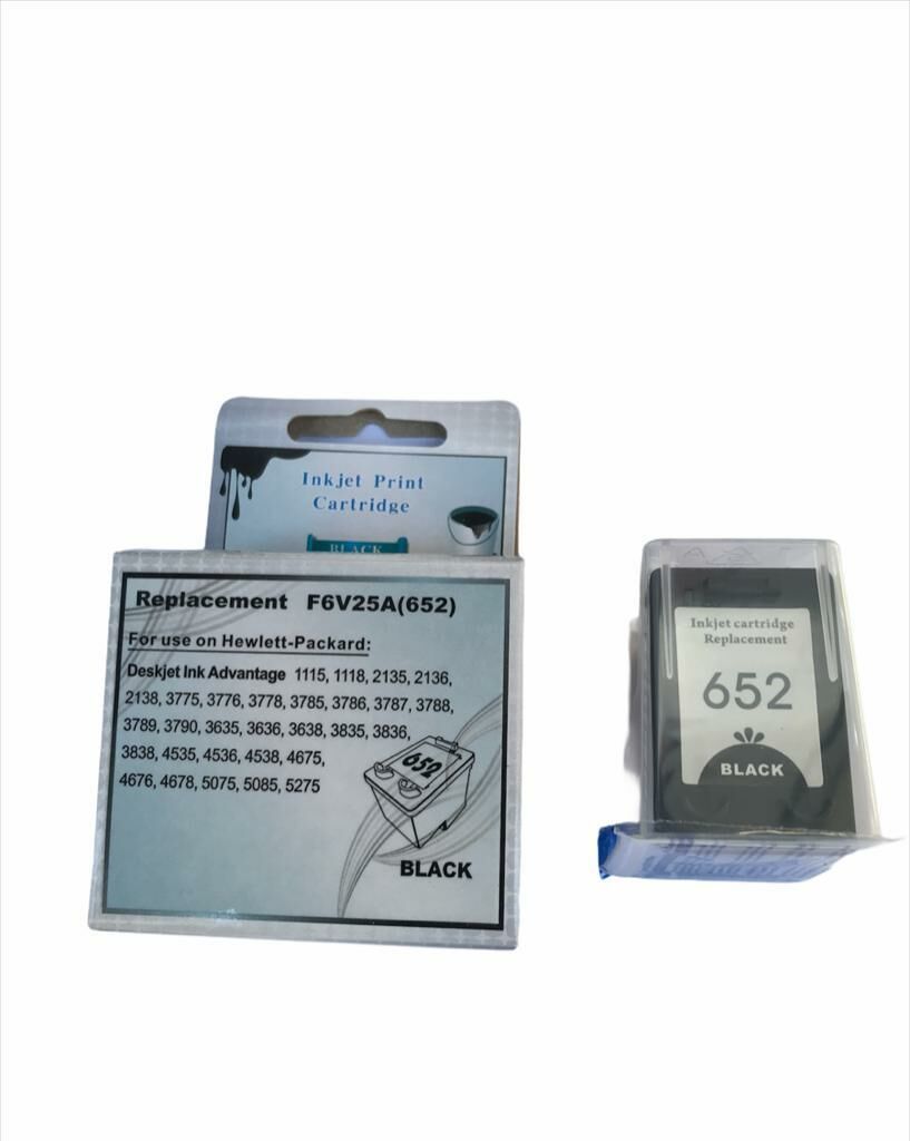 HP 652 Muadil Siyah Kartuş HP 1115 / 2135 / 2136 / 2138