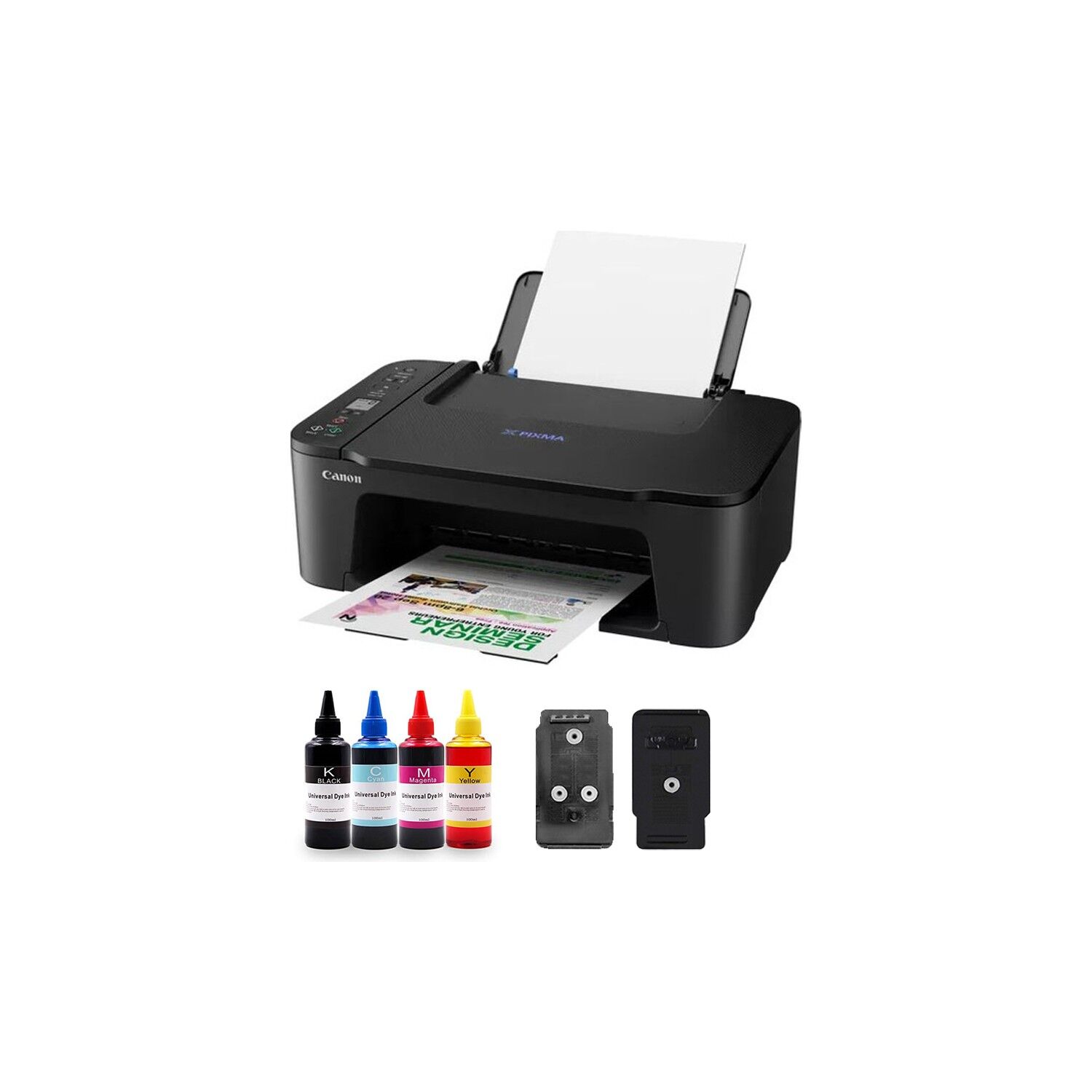 Canon Pixma E3440 Dolabilen Kartuş Sistemli Yazıcı