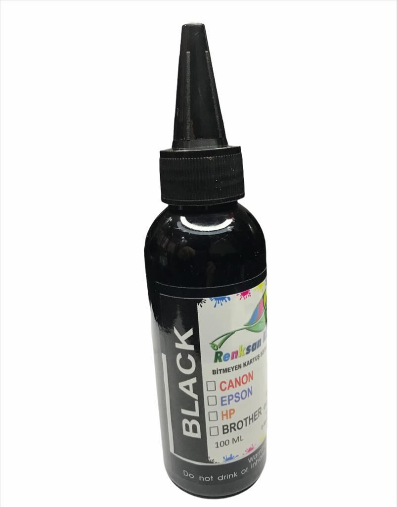 Canon Uyumlu Siyah Muadil Mürekkep 100ML