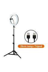 RING FILL LIGHT  LED Selfie halka ışık 24W 5500K Tripod ile iphone akıllı telefon makyaj