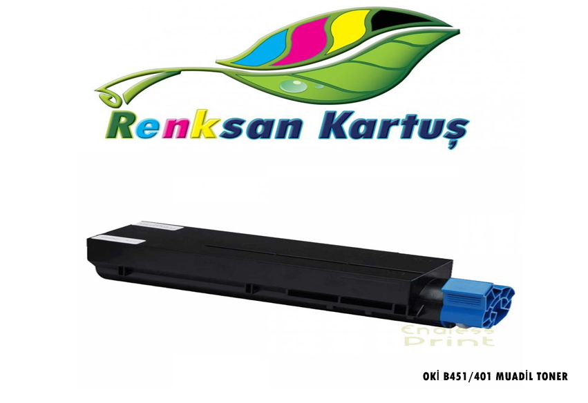 OKİ B451/401 SİYAH MUADİL TONER